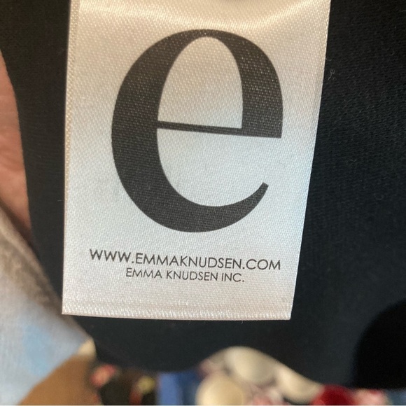 EMMA KNUDSEN Sz 2X Oversized Cotton Blend Short Sleeve Tunic Jersey Knit Dress - Picture 5 of 8